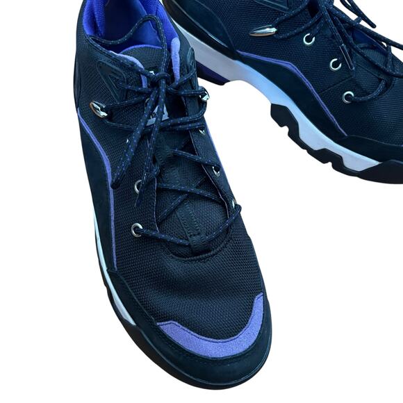 Timberland Euro Swift Low Top Hiking Boot Hiker Trail Shoes Black Purple 9.5 - Picture 7 of 13